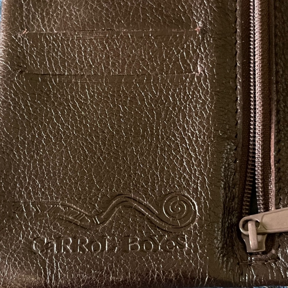 Carrol Boyes Beautiful Soft Leather Wallet- South African Artist - Picture 8 of 8